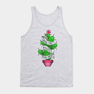 will you accept this rose parody Tank Top